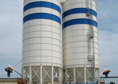 Panelopbygget silo SP serie