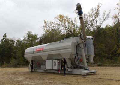 silos orizzontali mobili scarrabili stoccaggio dosaggio pesatura cemento calce bentonite filler ceneri sabbia 14