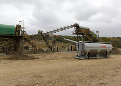 silos orizzontali mobili scarrabili stoccaggio dosaggio pesatura cemento calce bentonite filler ceneri sabbia 15