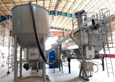 silo svuota sacchi sacconi big bag bags stoccaggio dosaggio polveri emptying powders storage dosage vidange grands sacs stockage 05