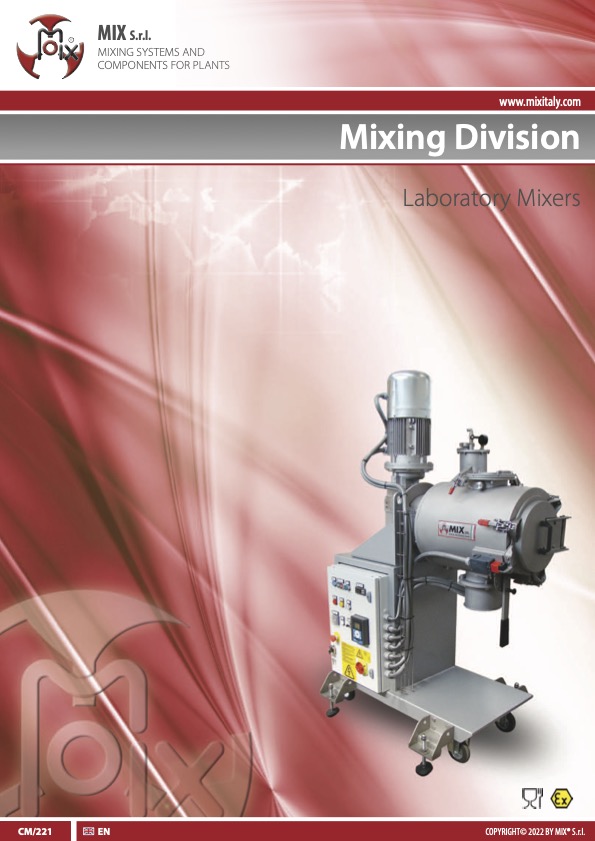 1 Mixing division. Laboratory mixer (09A105HEN_221 MIXER LAB) 1 Mixing division. Laboratory mixer 09A105HEN 221 MIXER LAB