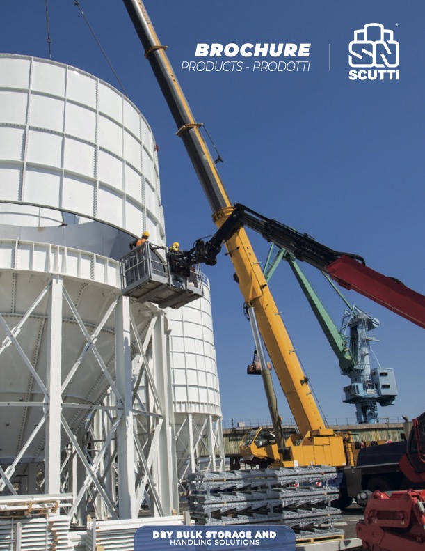 Brochure. Dry bulk storage and handling sloutions. forside
