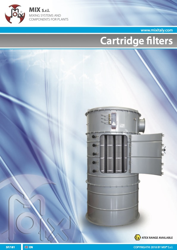 MIX 2023. Teknisk datablad patronfilter